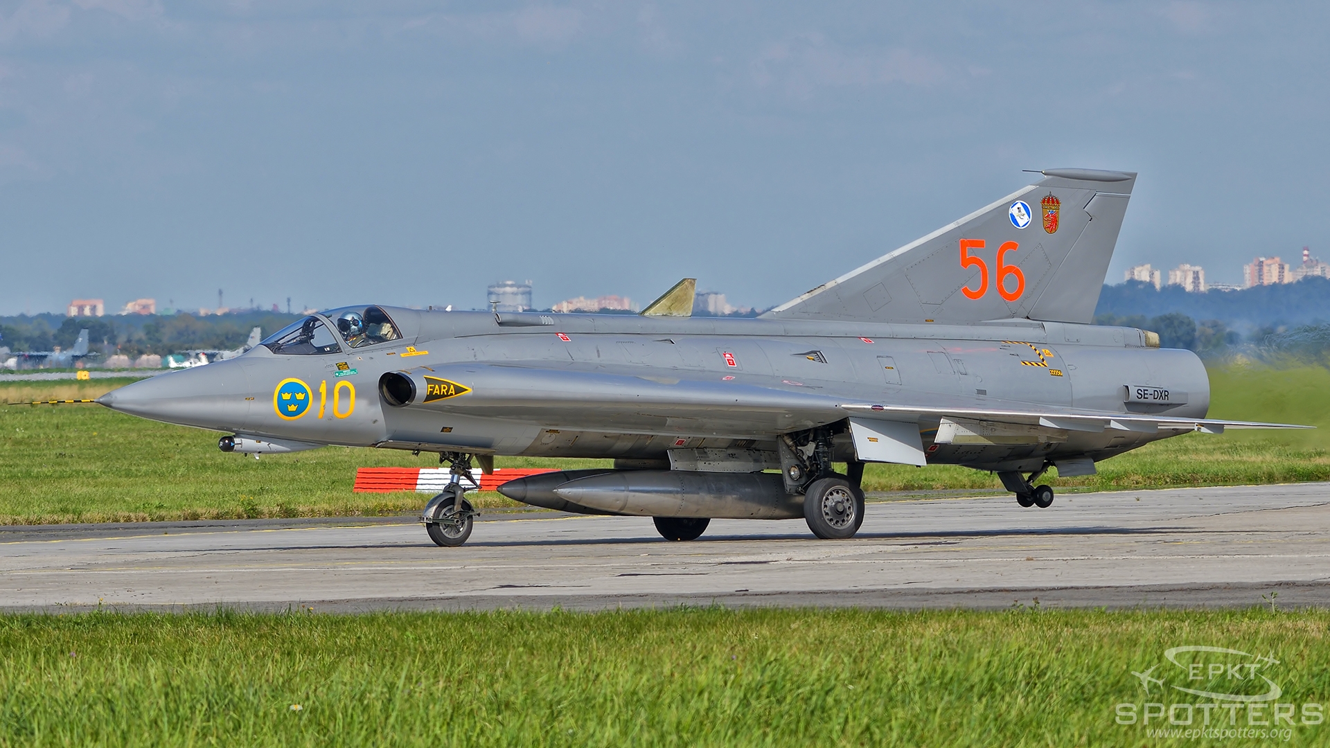SE-DXR - Saab J-35 J Draken (Swedish Air Force Historic Flight) / Leos Janacek Airport - Ostrava Czech Republic [LKMT/OSR]