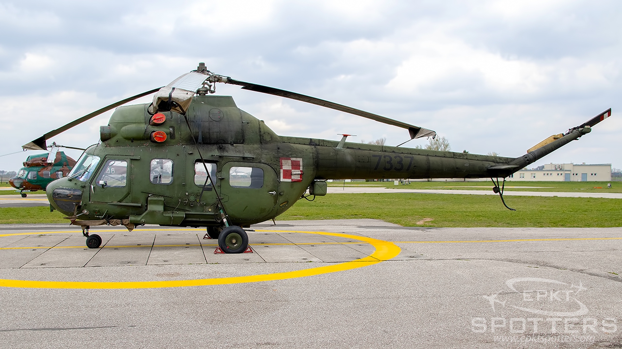 7337 - Mil Mi-2 URP (Poland - Army) / Inowroclaw Military Air Base - Inowrocław Poland [EPIR/]