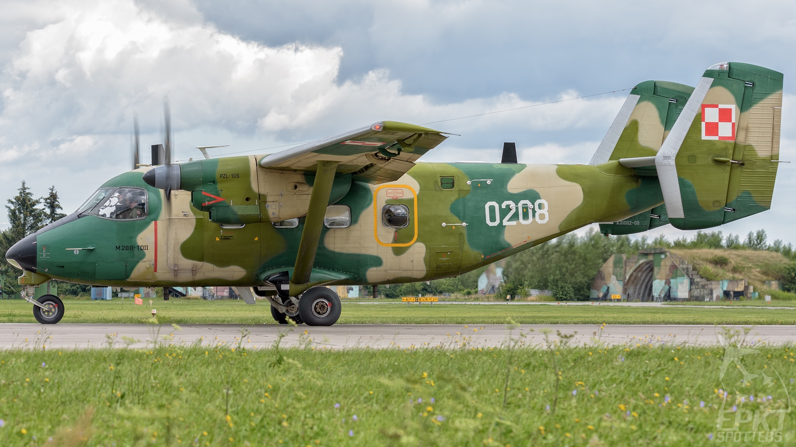 0208 - PZL-Mielec M-28 B1TD Bryza (Poland - Air Force) / Malbork - Malbork Poland [EPMB/]
