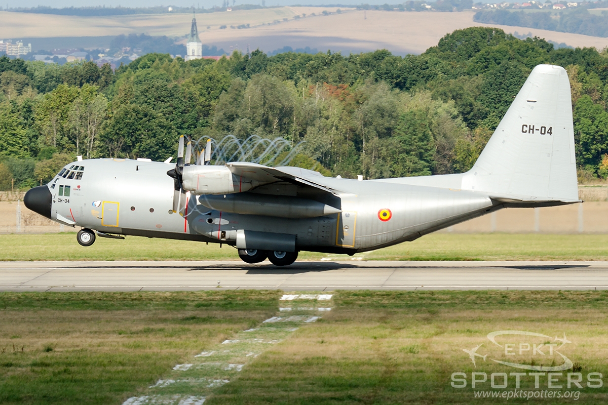 CH-04 - Lockheed C-130 H Hercules (L-382) (Belgium - Air Force) / Leos Janacek Airport - Ostrava Czech Republic [LKMT/OSR]