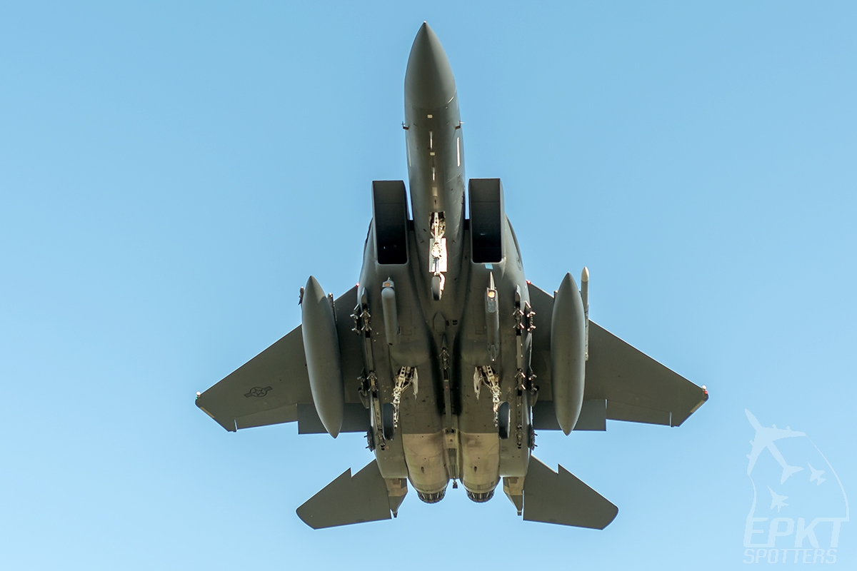 00-3002 - McDonnell Douglas F-15E  Strike Eagle  (United States - US Air Force) / 32 Baza Lotnictwa Taktycznego - Lask Poland [EPLK/]