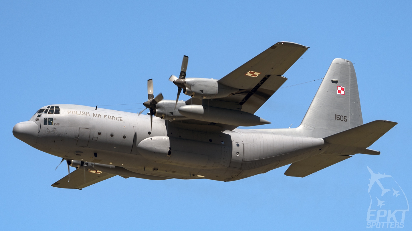 1505 - Lockheed C-130 E Hercules (Poland - Air Force) / Balice - Krakow Poland [EPKK/KRK]