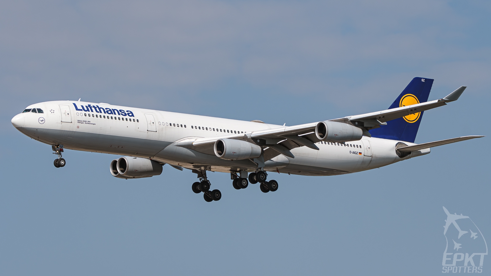 D-AIGZ - Airbus A340 -313X (Lufthansa) / Frankfurt Main - Frankfurt Germany [EDDF/FRA]