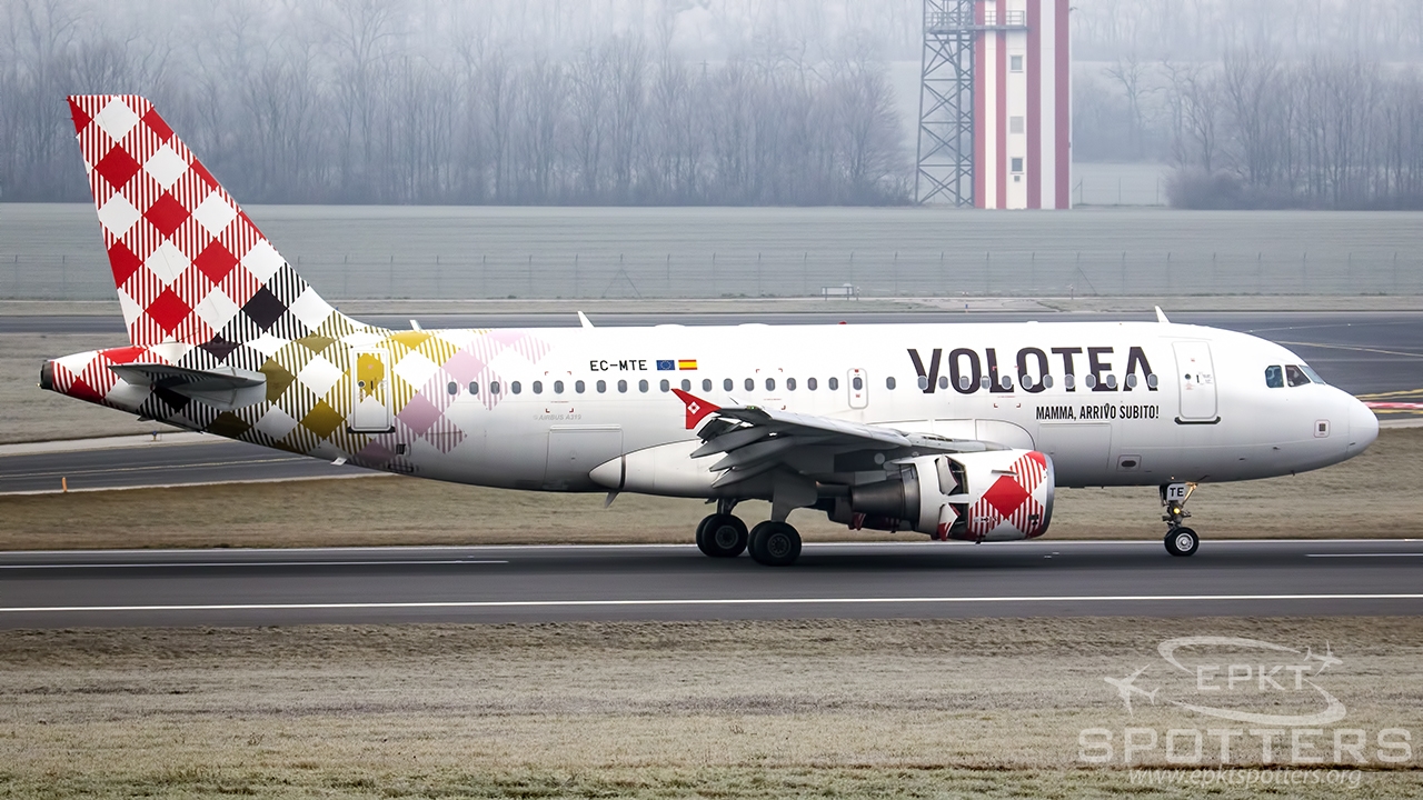 EC-MTE - Airbus 319 -111 (Volotea Airlines) / Schwechat - Vienna Austria [LOWW/VIE]