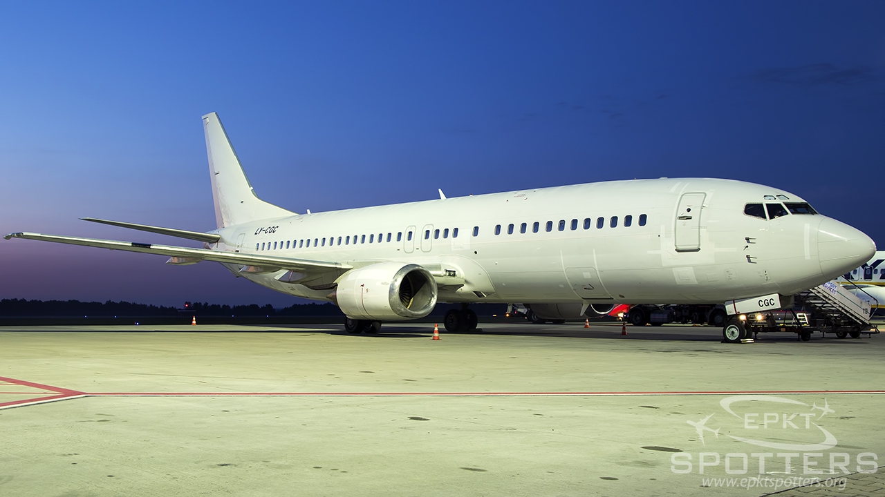 LY-CGC - Boeing 737 -4Y0 (GetJet Airlines) / Pyrzowice - Katowice Poland [EPKT/KTW]