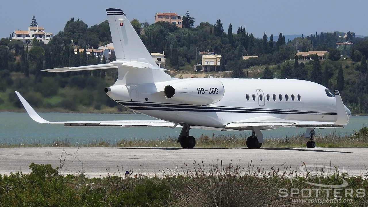 HB-JGG - Dassault Falcon  2000LX 188 (Private) / Ioannis Kapodistrias Intl - Kerkyra/corfu Greece [LGKR/CFU]