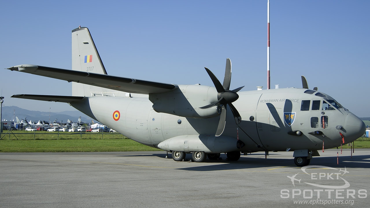 2707 - Alenia Aermacchi C-27J Spartan  (Romania - Air Force) / Sliac - Sliac Slovakia [LZSL/SLD]