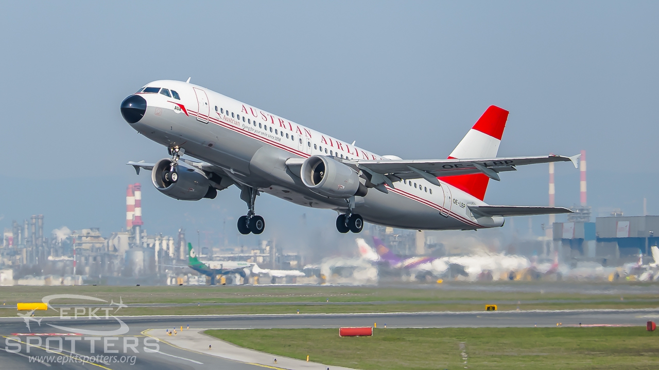 OE-LBP - Airbus A320 -214 (Austrian Airlines) / Schwechat - Vienna Austria [LOWW/VIE]