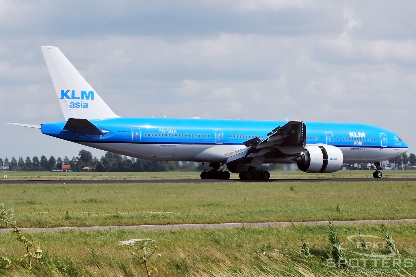 PH-BQH - Boeing 777 -206(ER) (KLM Royal Dutch Airlines) / Amsterdam Airport Schiphol - Amsterdam Netherlands [EHAM/AMS]
