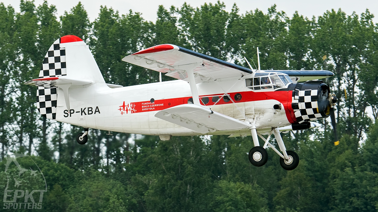 SP-KBA - PZL-Mielec An-2  (Fundacja Bialo-Czerwone Skrzydla) / 23 Baza Lotnictwa Taktycznego - Minsk Mazowiecki Poland [EPMM/]