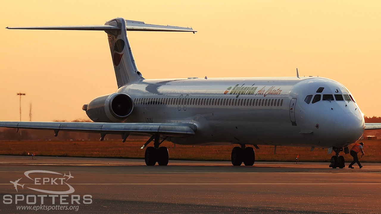 LZ-LDJ - McDonnell Douglas MD-82  (Bulgarian Air Charter) / Pyrzowice - Katowice Poland [EPKT/KTW]