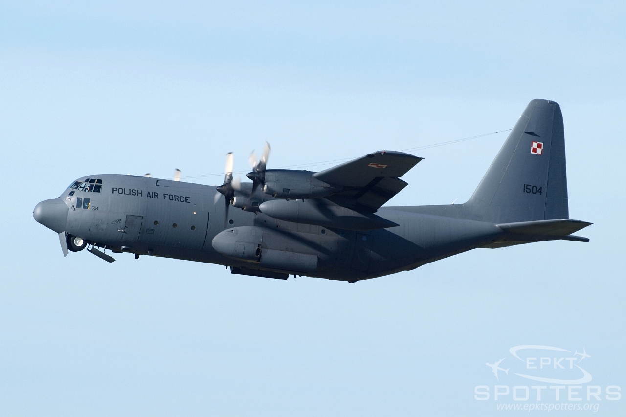 1504 - Lockheed C-130 E Hercules (Poland - Air Force) / Chopin / Okecie - Warsaw Poland [EPWA/WAW]