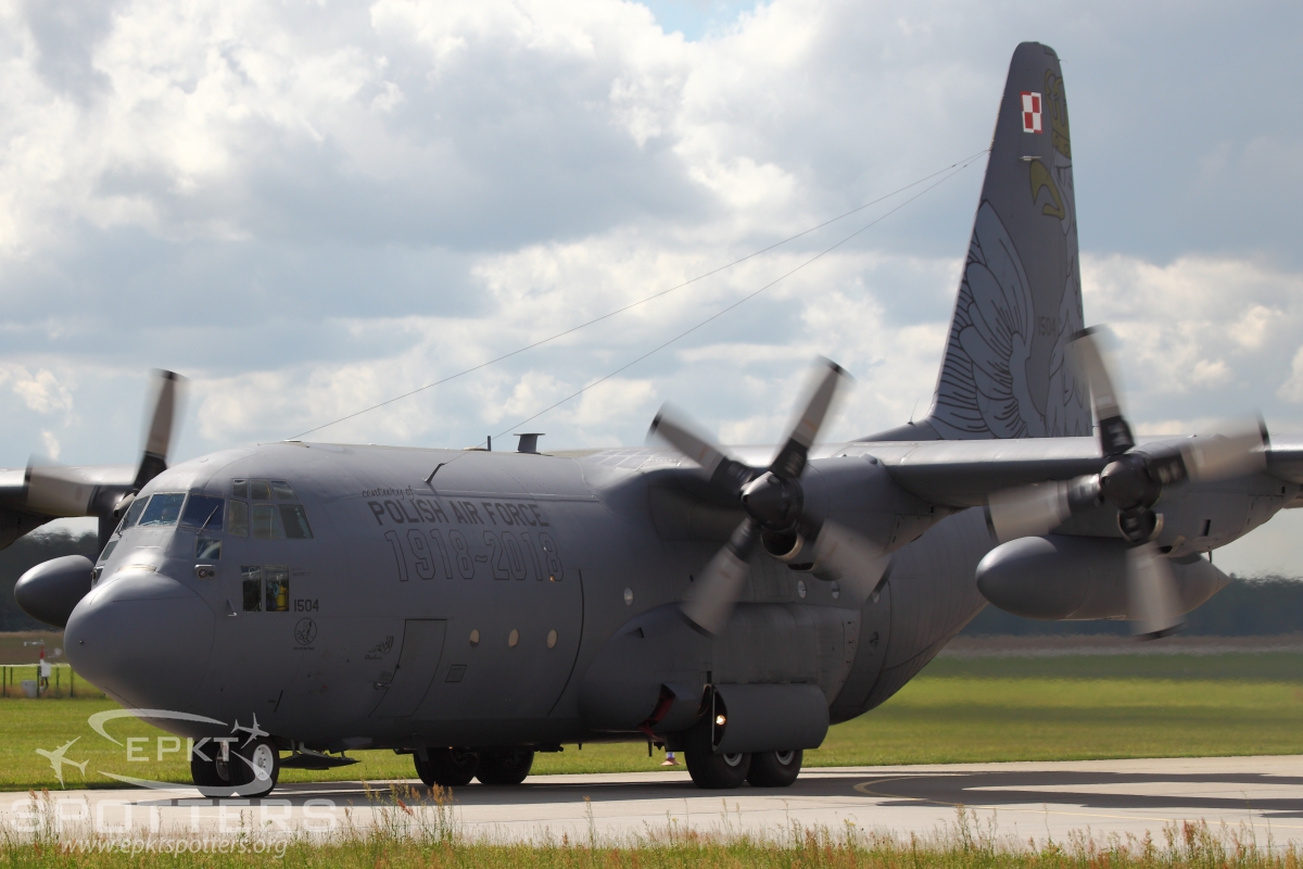 1504 - Lockheed C-130 E Hercules (Poland - Air Force) / Swidwin - Shapaja Poland [EPSN/]