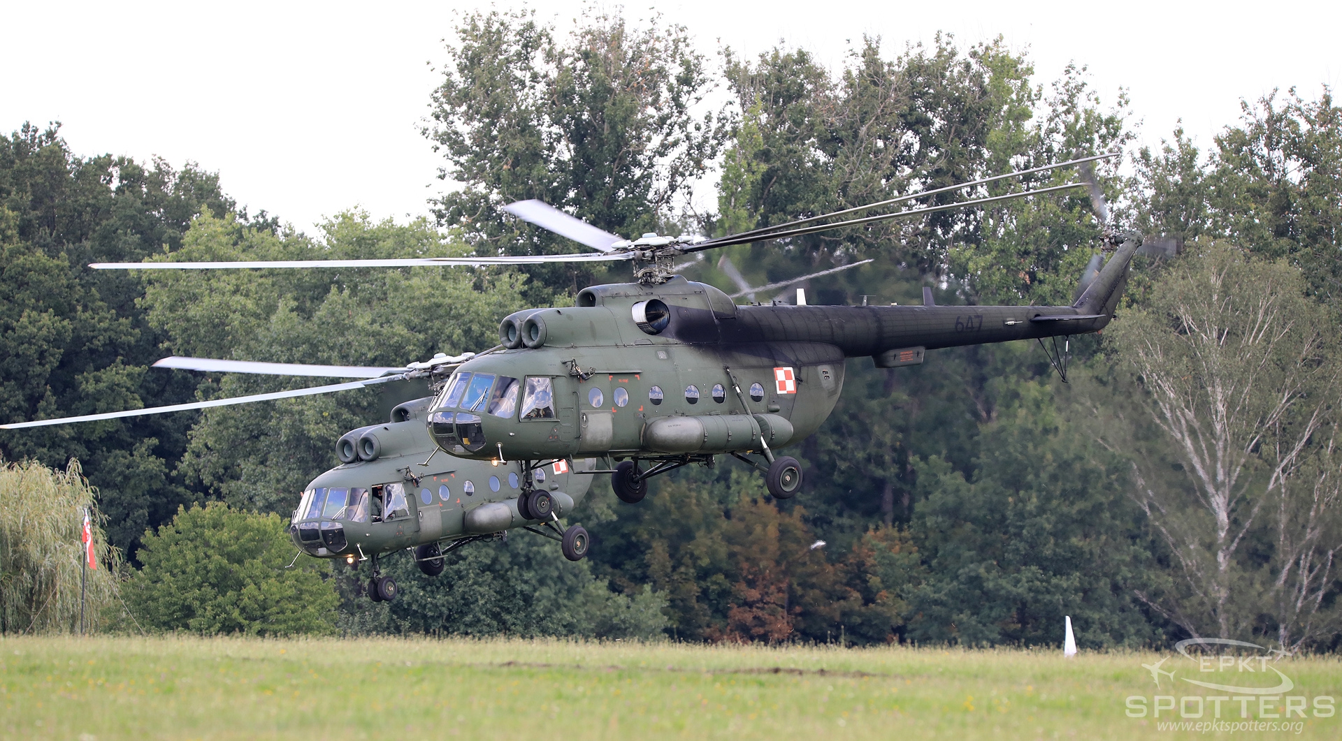 647 - Mil Mi-8 T (Poland - Air Force) / Muchowiec - Katowice Poland [EPKM/]