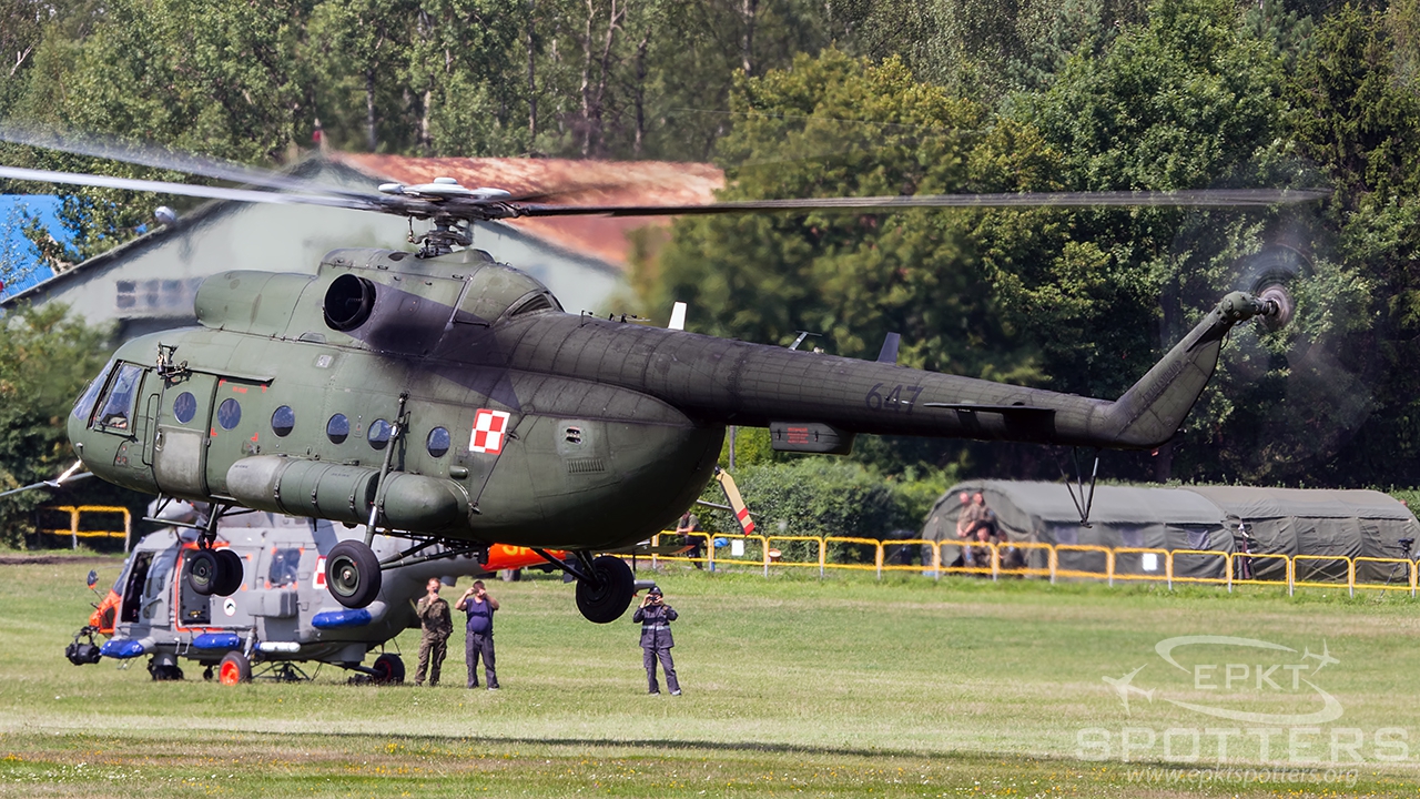647 - Mil Mi-8 T (Poland - Air Force) / Muchowiec - Katowice Poland [EPKM/]
