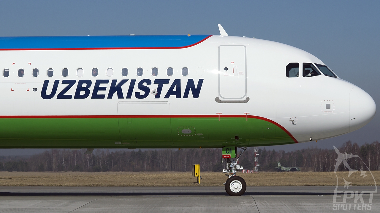 UK32101 - Airbus 321 253NX  (Uzbekistan Airways) / Pyrzowice - Katowice Poland [EPKT/KTW]