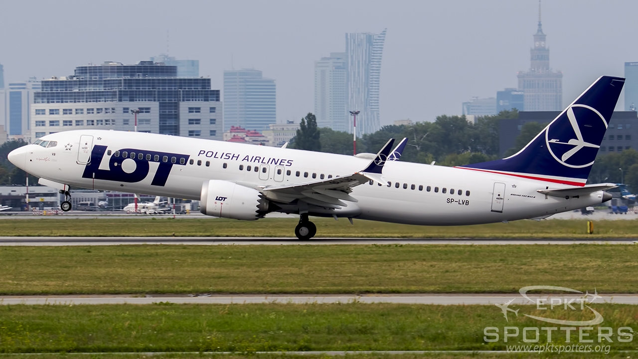 SP-LVB - Boeing 737 -8 MAX (LOT Polish Airlines) / Chopin / Okecie - Warsaw Poland [EPWA/WAW]