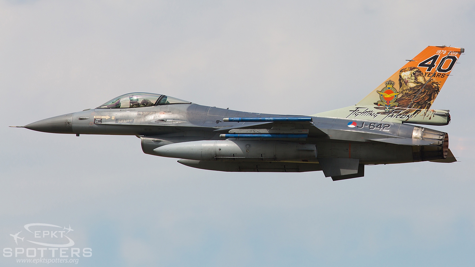 J-642 - General Dynamics F-16AM Fighting Falcon (Netherlands - Royal Air Force) / Volkel Ab - Volkel Netherlands [EHVK/UDE]