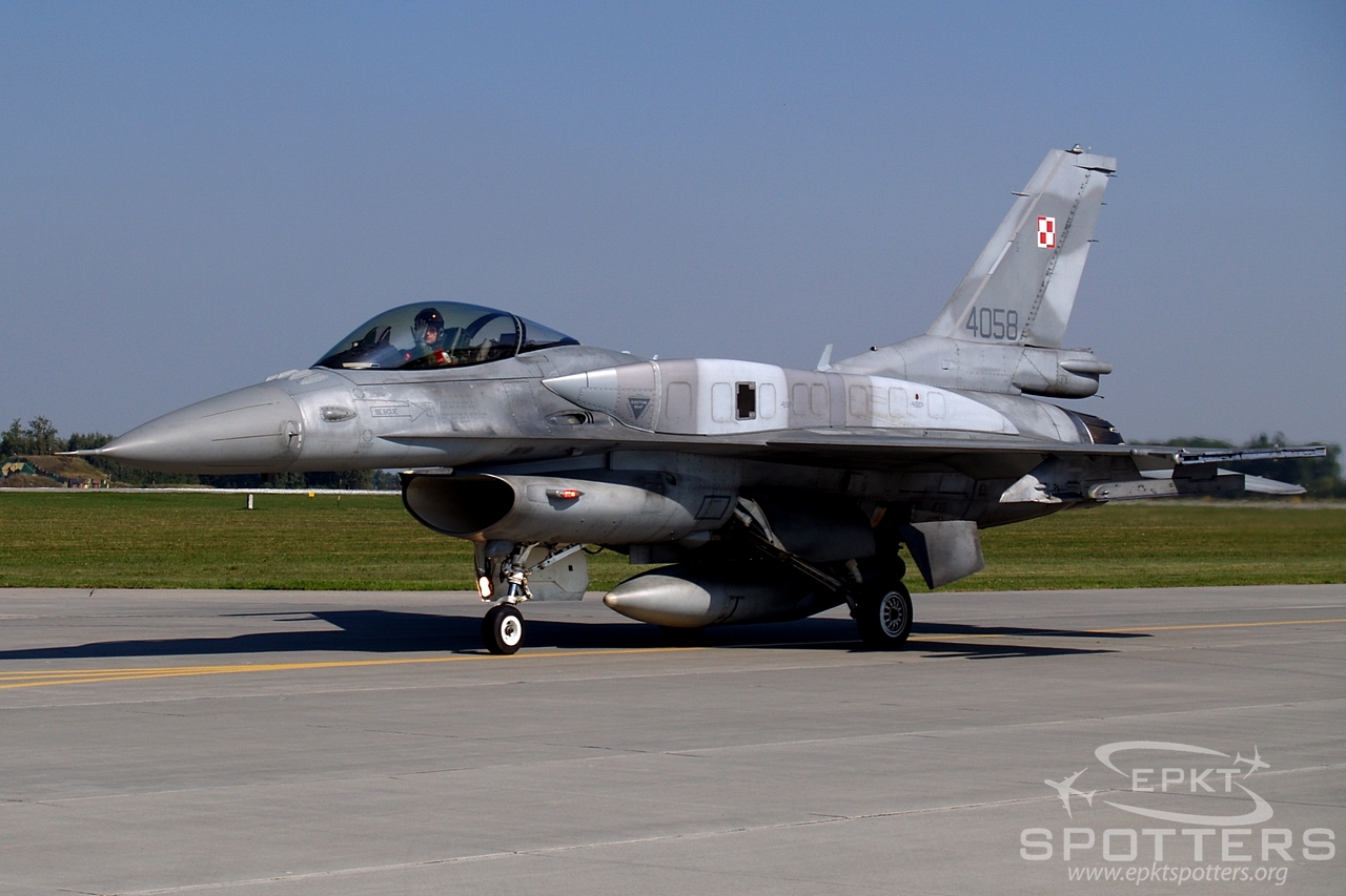 4058 - Lockheed Martin F-16 C Fighting Falcon (Poland - Air Force) / Krzesiny - Poznan Poland [EPKS/]