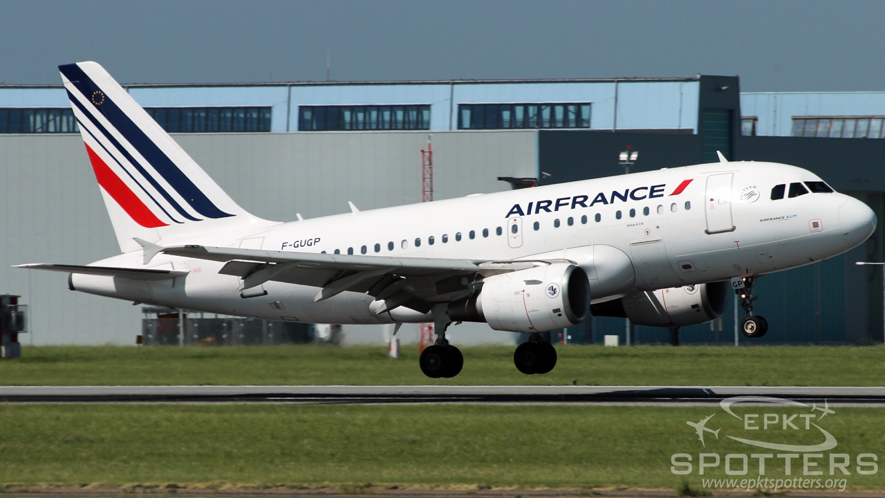 F-GUGP - Airbus A318 -111 (Air France) / Chopin / Okecie - Warsaw Poland [EPWA/WAW]