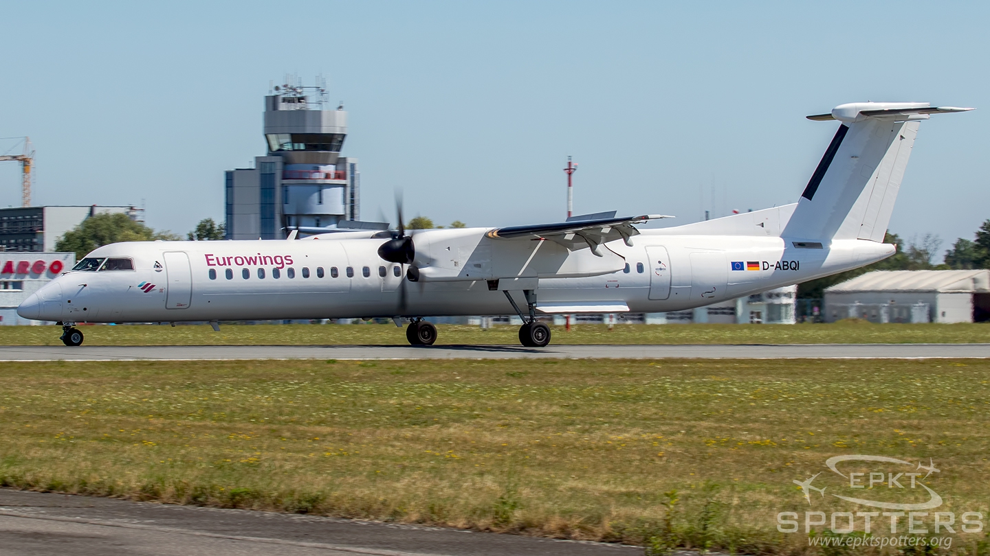 D-ABQI - Bombardier Dash 8 -Q402 (Eurowings) / Nicolaus Copernicus - Wrocław Poland [EPWR/WRA]