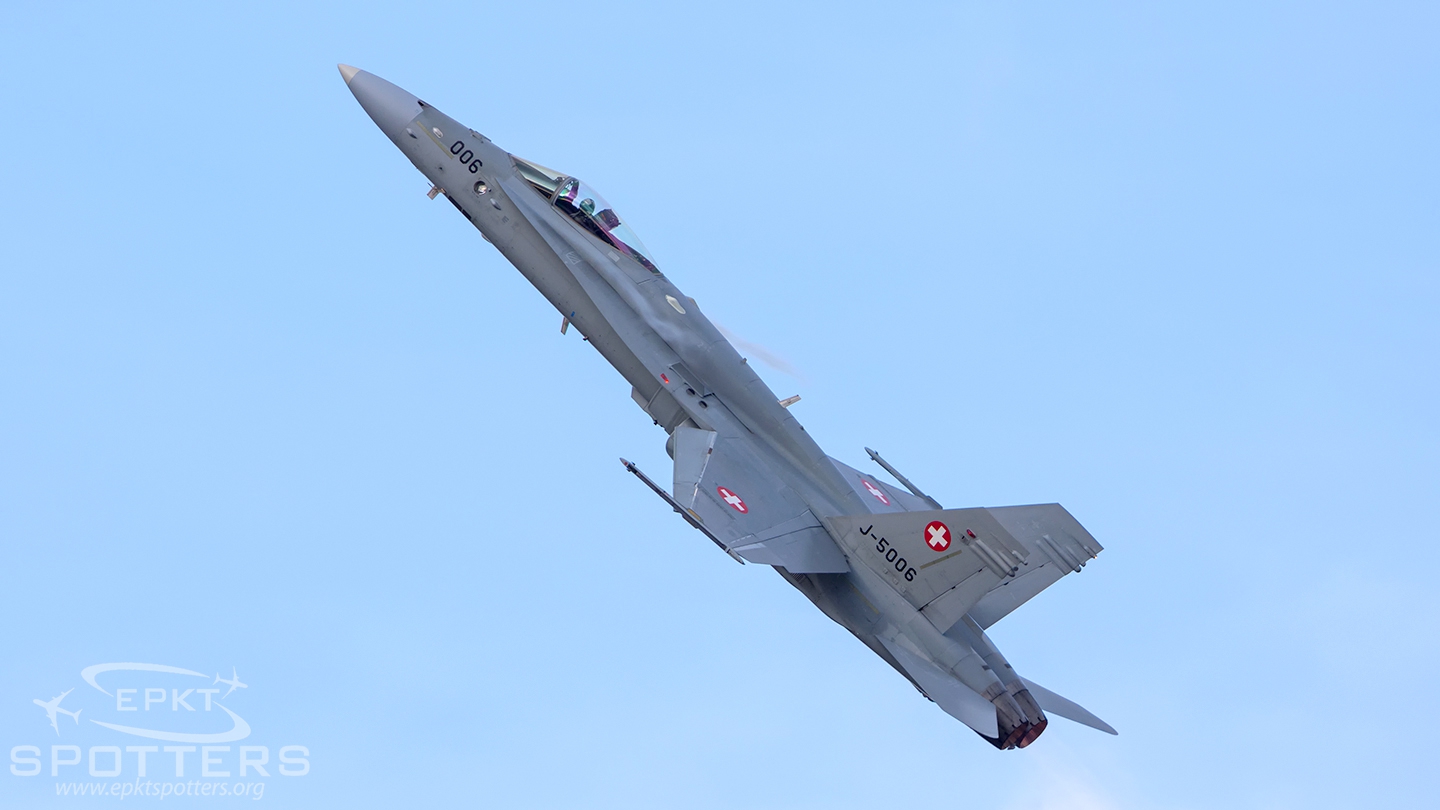 J-5006 - McDonnell Douglas F-18 C Hornet (Switzerland - Air Force) / Leos Janacek Airport - Ostrava Czech Republic [LKMT/OSR]
