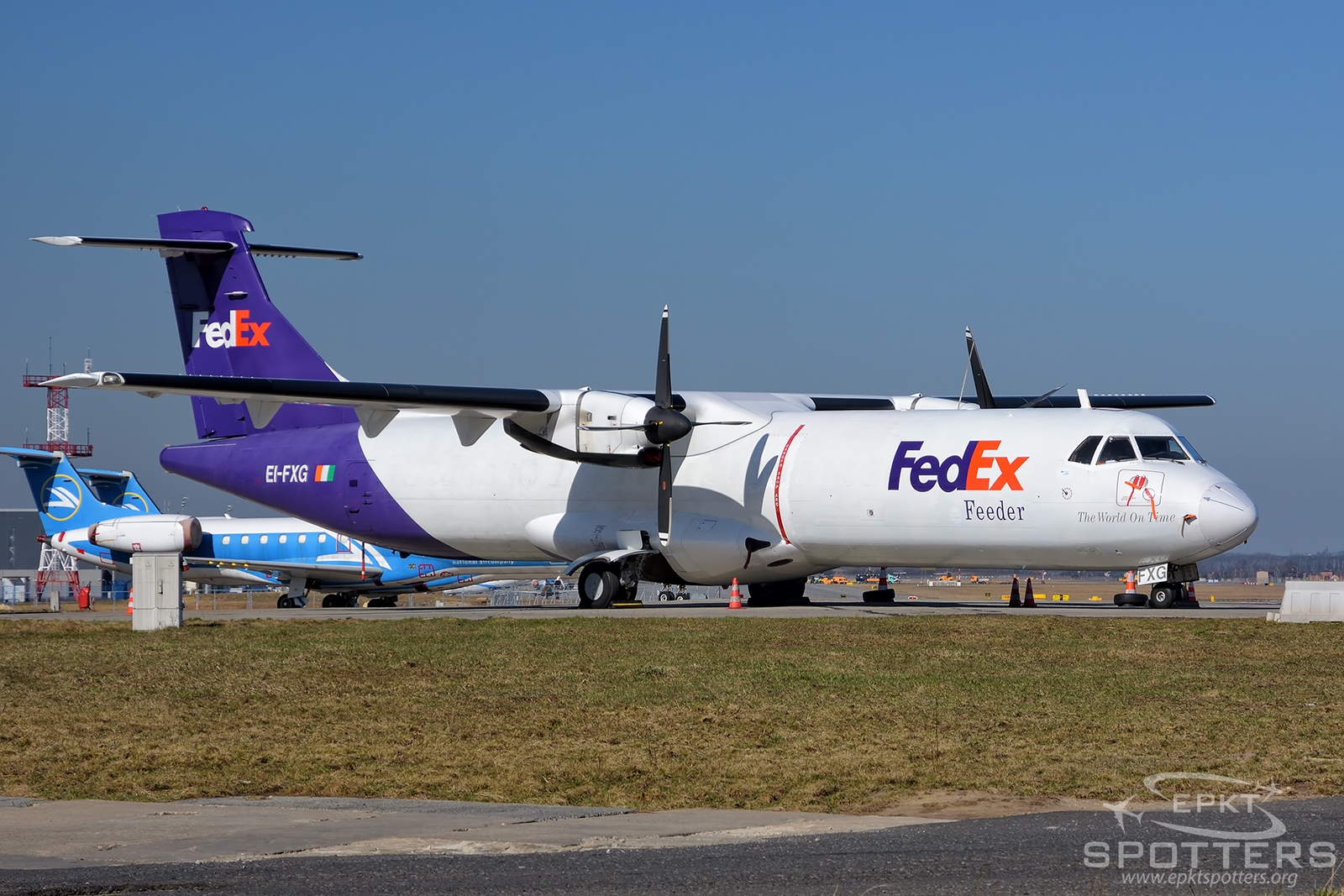 EI-FXG - ATR 72 -202(F) (FedEx (Air Contractors)) / Pyrzowice - Katowice Poland [EPKT/KTW]