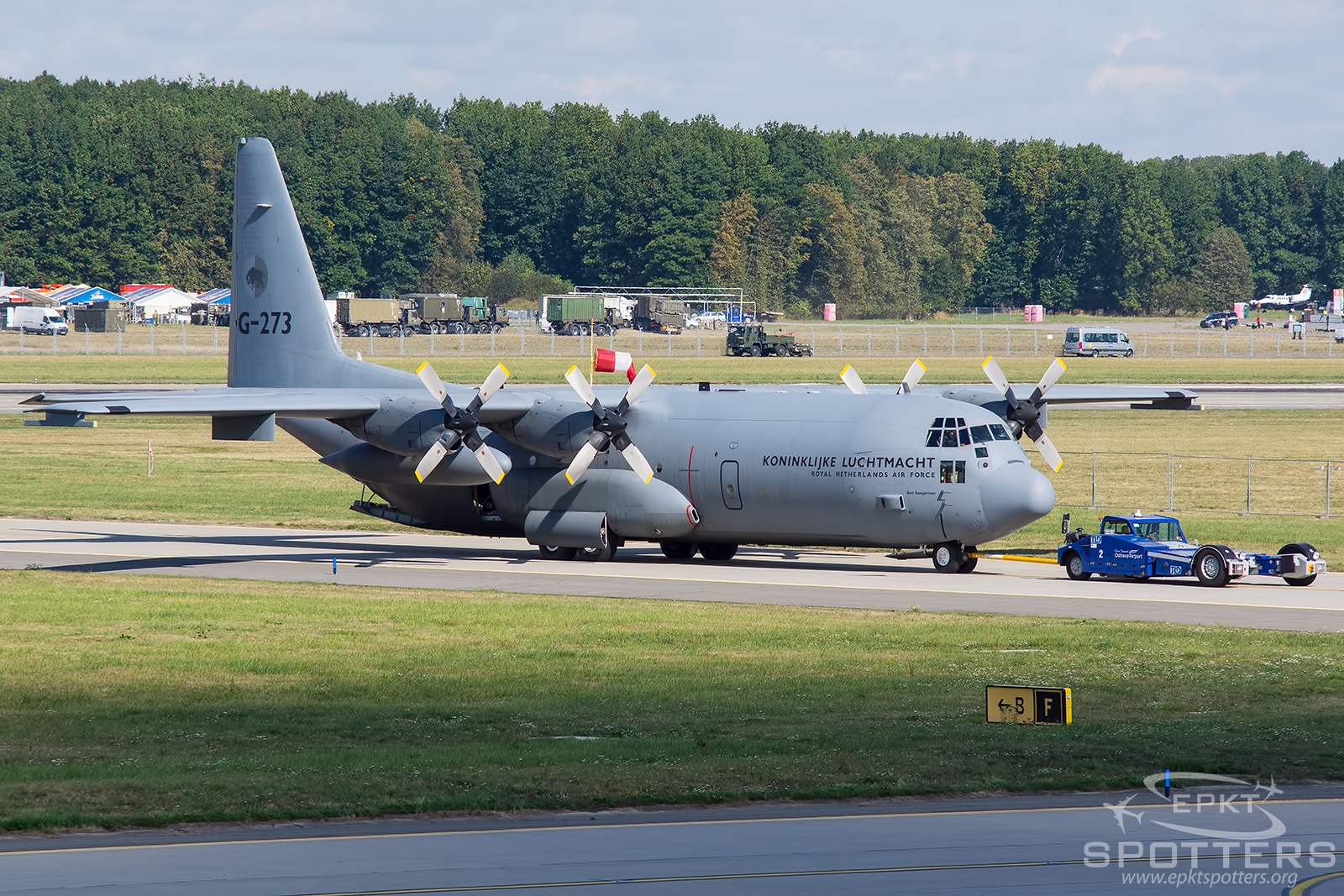 G-273 - Lockheed C-130 H Hercules (L-382) (Netherlands - Royal Air Force) / Leos Janacek Airport - Ostrava Czech Republic [LKMT/OSR]