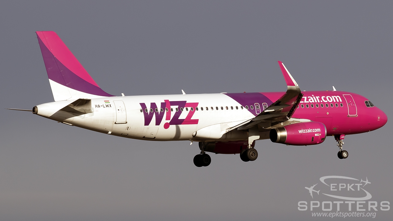 HA-LWX - Airbus A320 -232(WL) (Wizz Air) / Pyrzowice - Katowice Poland [EPKT/KTW]