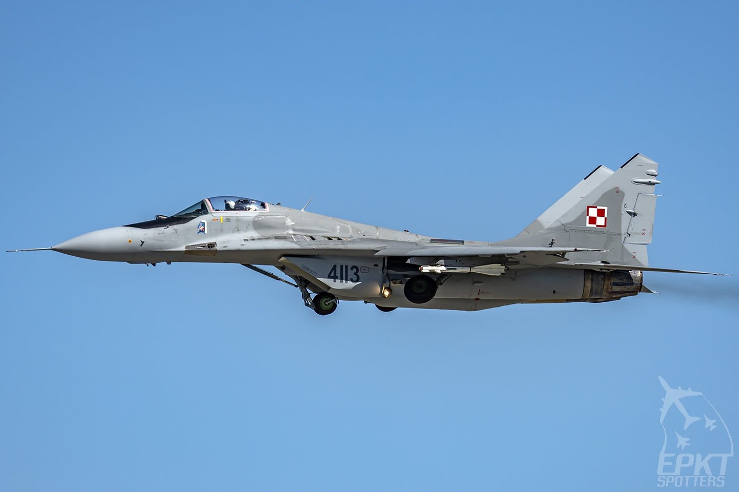4113 - Mikoyan Gurevich MiG-29 G (Poland - Air Force) / Babie Doły - Gdynia Poland [EPOK/]
