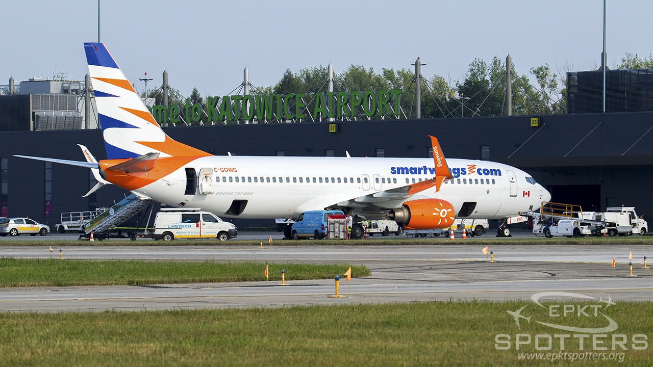 C-GOWG - Boeing 737 -86J (Smart Wings) / Pyrzowice - Katowice Poland [EPKT/KTW]
