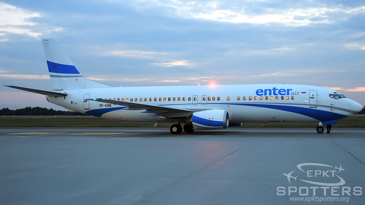 SP-ENB - Boeing 737 -4Q8 (EnterAir) / Pyrzowice - Katowice Poland [EPKT/KTW]