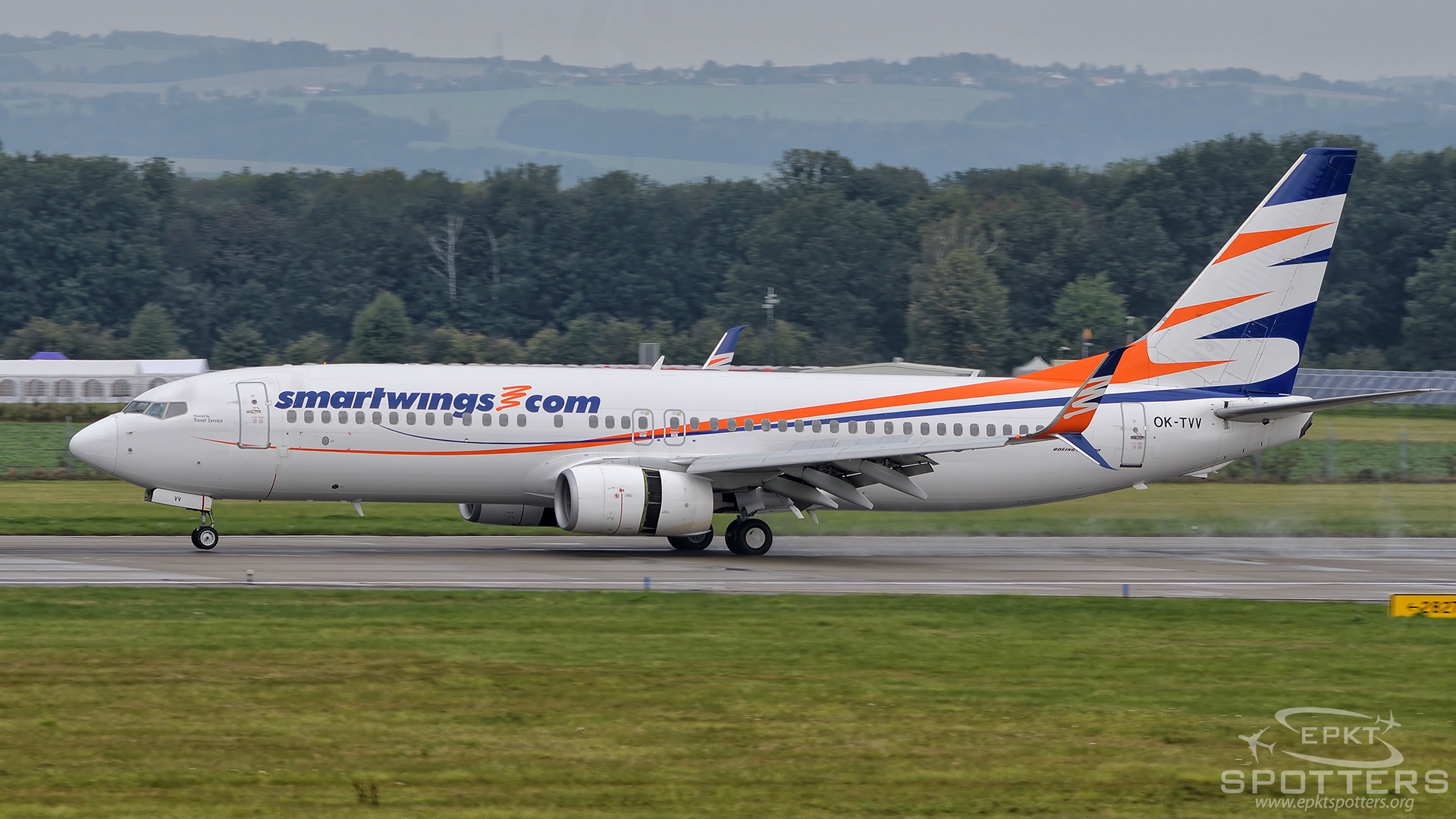 OK-TVV - Boeing 737 86N (Travel Service Airline) / Leos Janacek Airport - Ostrava Czech Republic [LKMT/OSR]