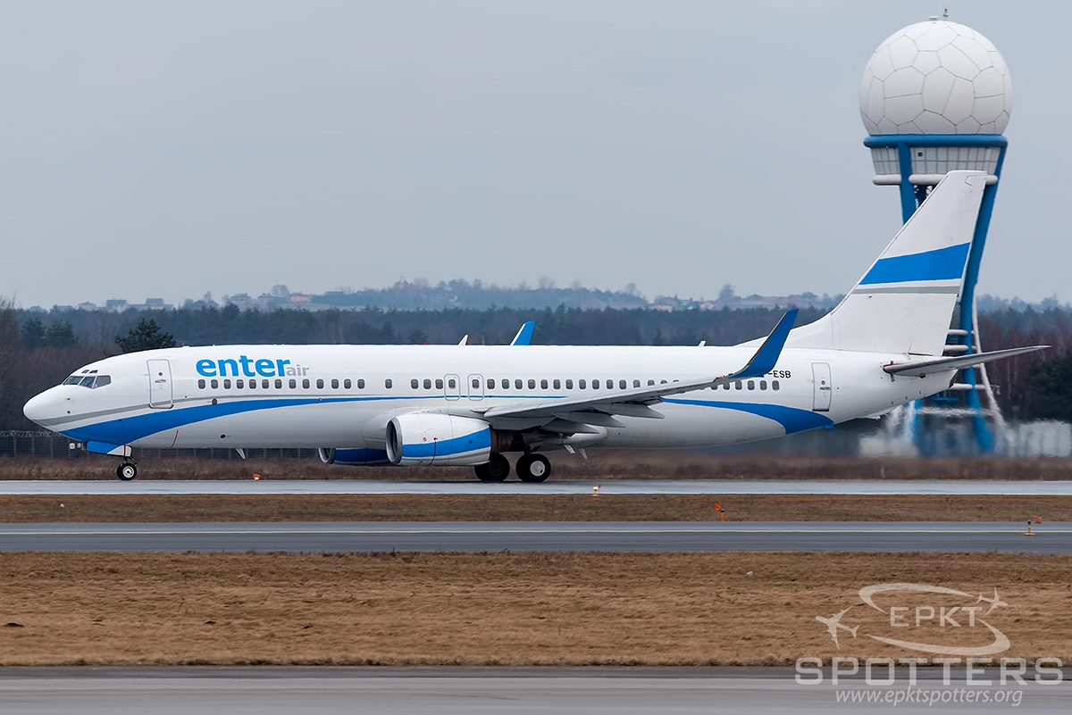 SP-ESB - Boeing 737 -8Q8 (EnterAir) / Pyrzowice - Katowice Poland [EPKT/KTW]