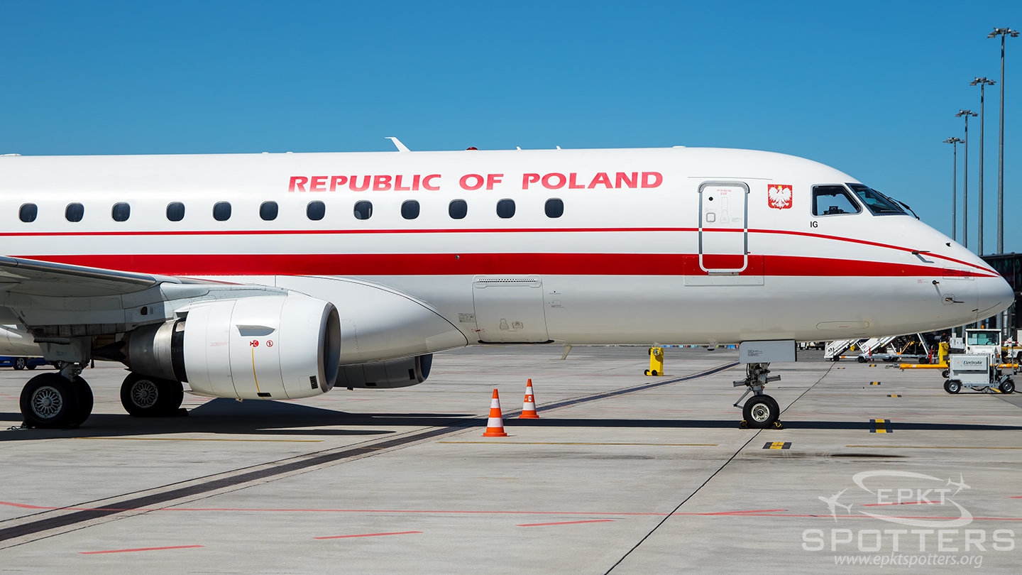 SP-LIG - Embraer 170 -200LR (Poland - Government (LOT Polish Airlines)) / Nicolaus Copernicus - Wrocław Poland [EPWR/WRA]