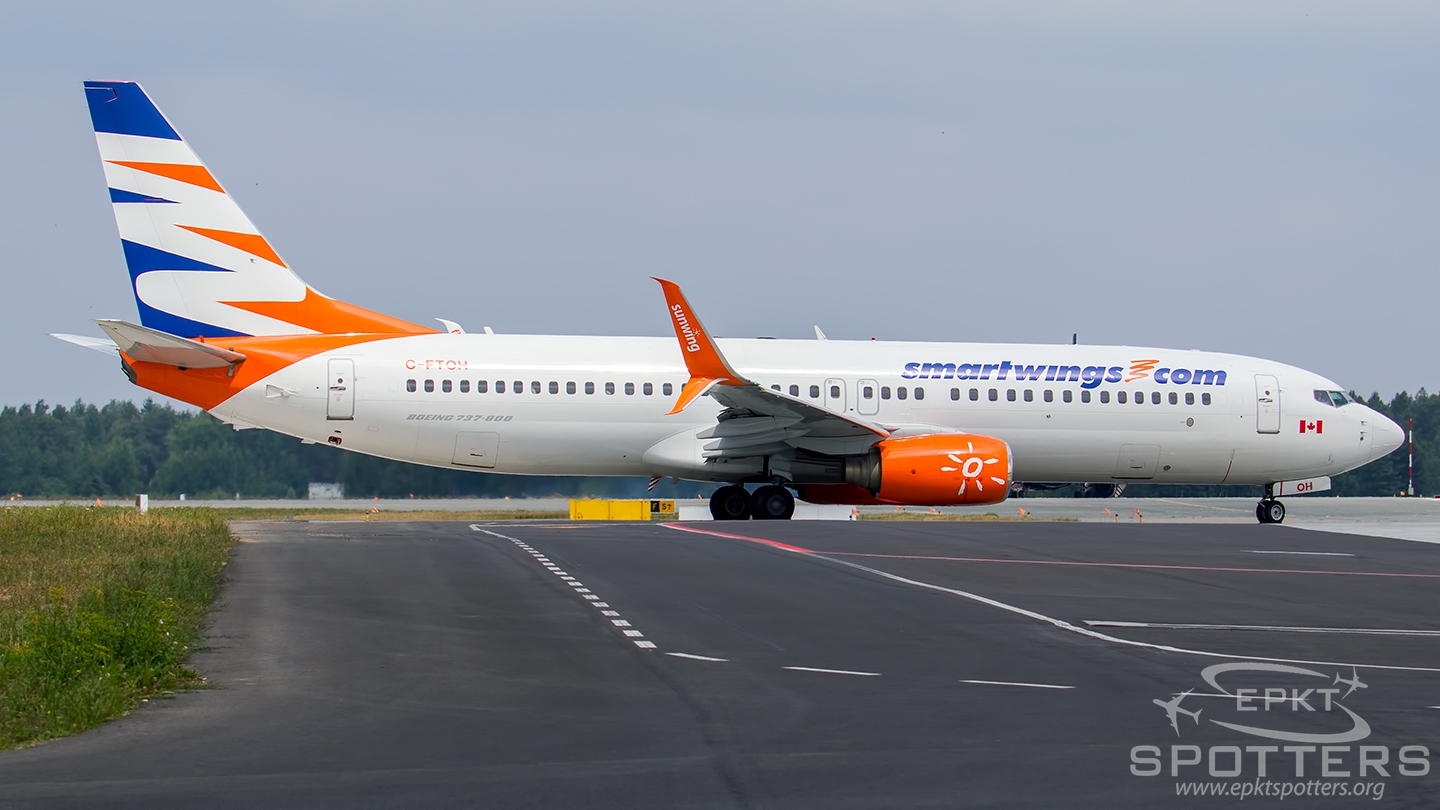 C-FTOH - Boeing 737 -8HX (SmartWings) / Pyrzowice - Katowice Poland [EPKT/KTW]