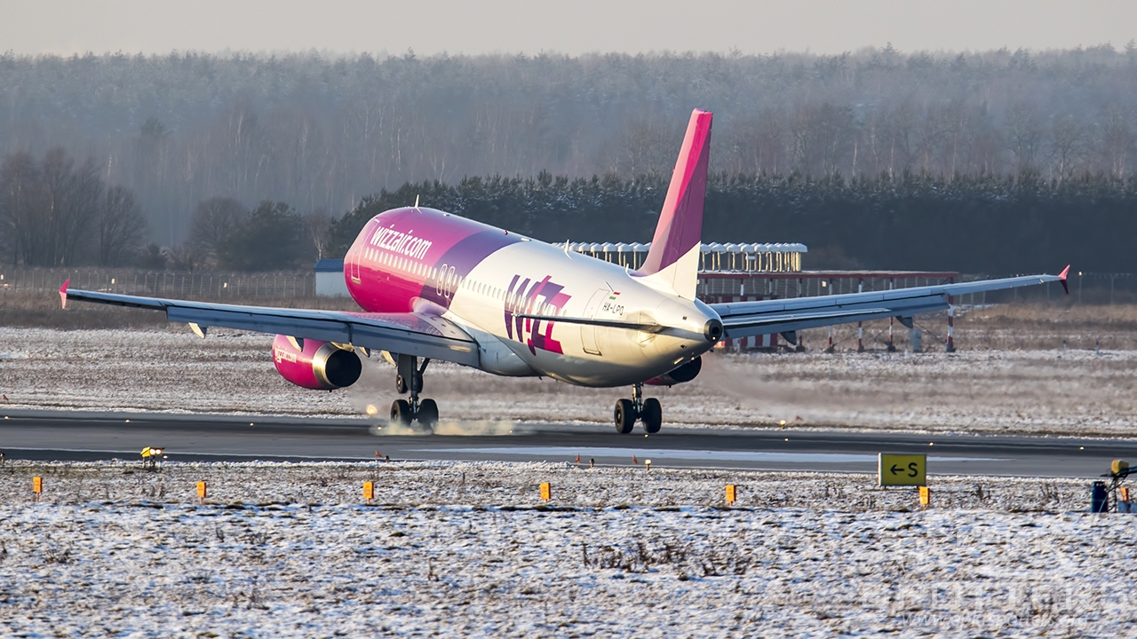 HA-LPO - Airbus A320 -232 (Wizz Air) / Pyrzowice - Katowice Poland [EPKT/KTW]