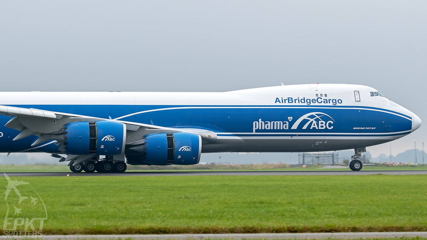 VQ-BFE - Boeing 747 -83Q(F) (Air Bridge Cargo) / Amsterdam Airport Schiphol - Amsterdam Netherlands [EHAM/AMS]
