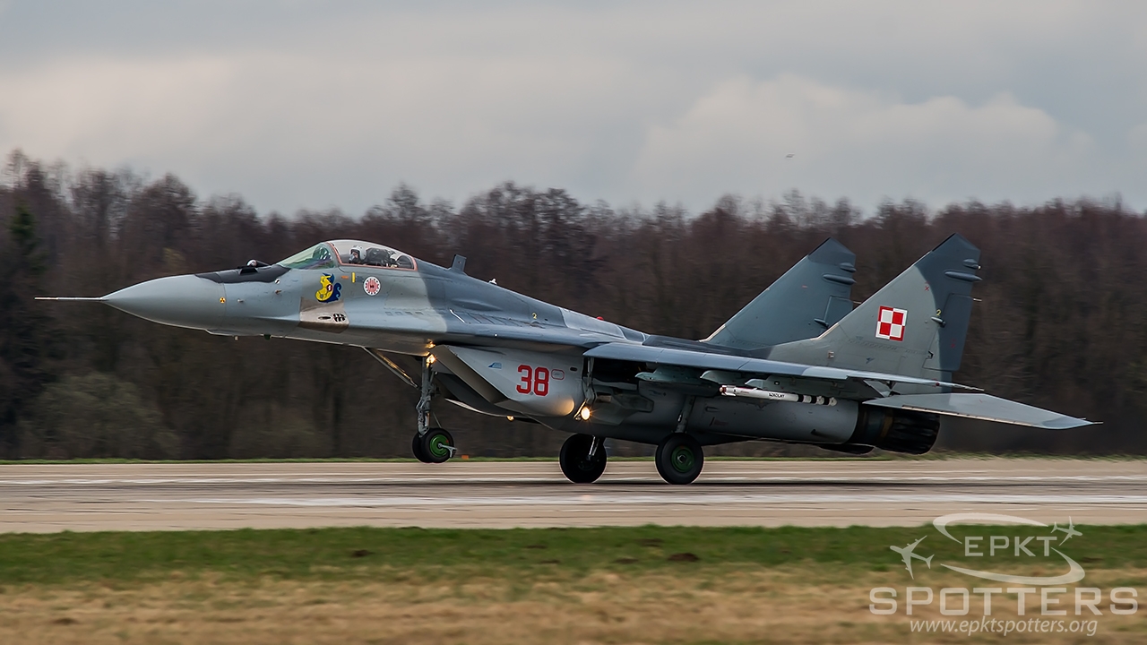 38 - Mikoyan Gurevich MiG-29 A Fulcrum (Poland - Air Force) / Miroslawiec - Miroslawiec Poland [EPMI/]