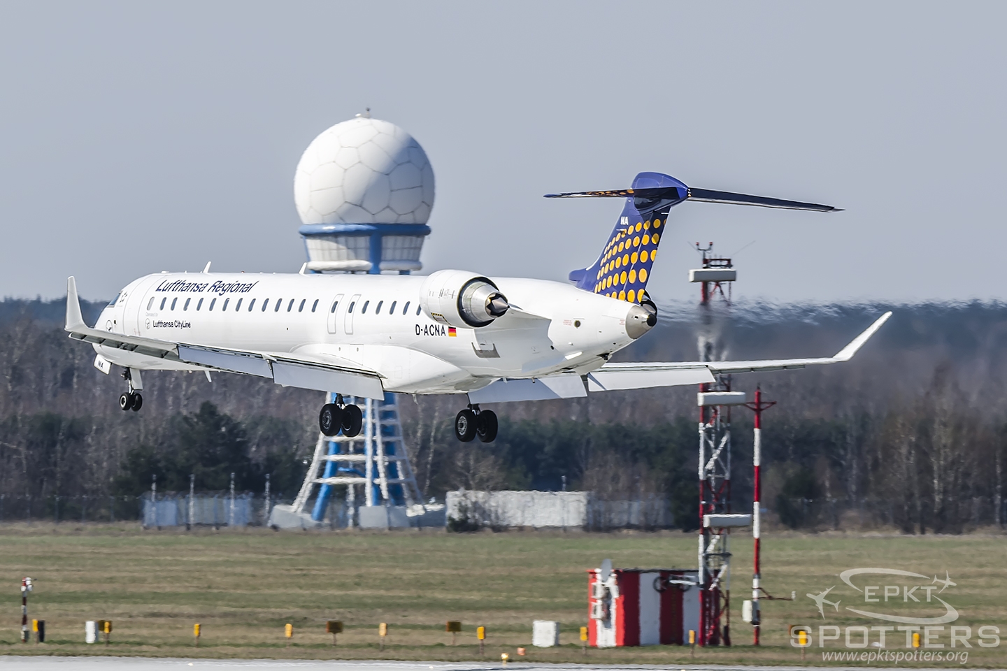D-ACNA - Bombardier CRJ -900 NextGen (Lufthansa Regional (CityLine)) / Pyrzowice - Katowice Poland [EPKT/KTW]