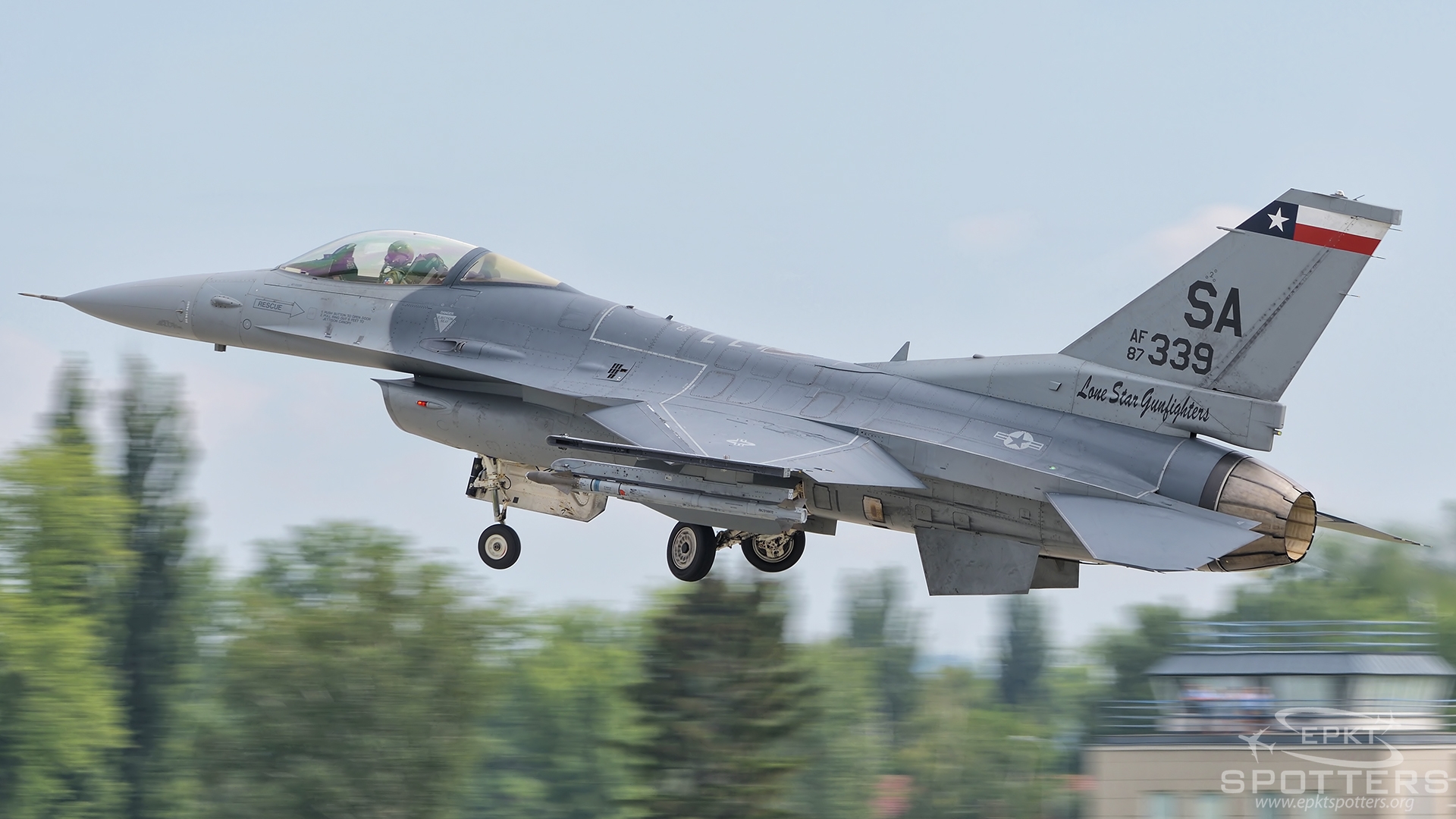 87-0339 - General Dynamics F-16C Fighting Falcon (United States - US Air Force) / Caslav - Caslav Czech Republic [LKCV/]