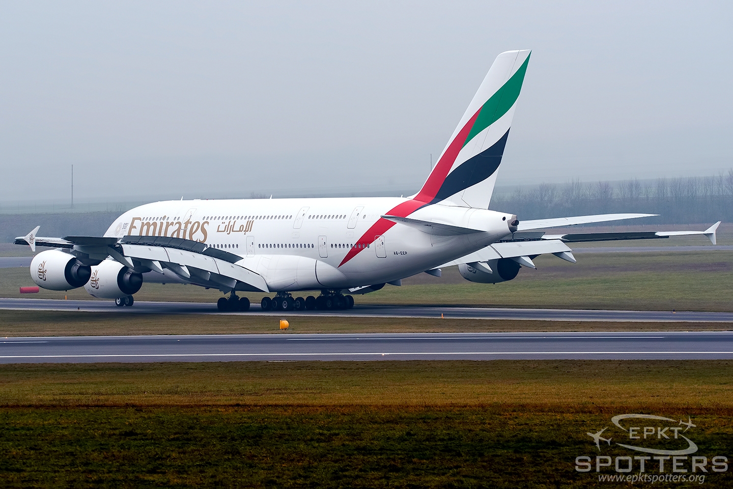 A6-EEP - Airbus A380 -861 (Emirates) / Schwechat - Vienna Austria [LOWW/VIE]
