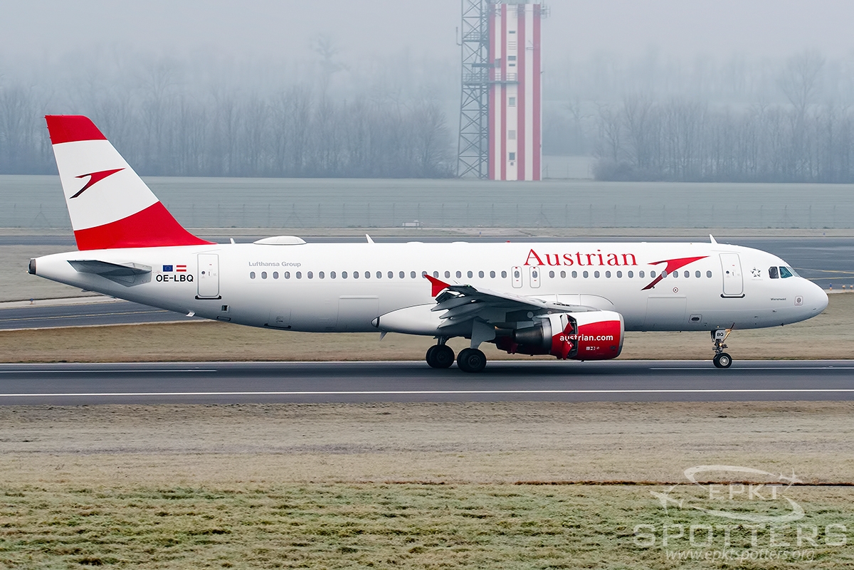 OE-LBQ - Airbus A320 -214 (Austrian Airlines) / Schwechat - Vienna Austria [LOWW/VIE]