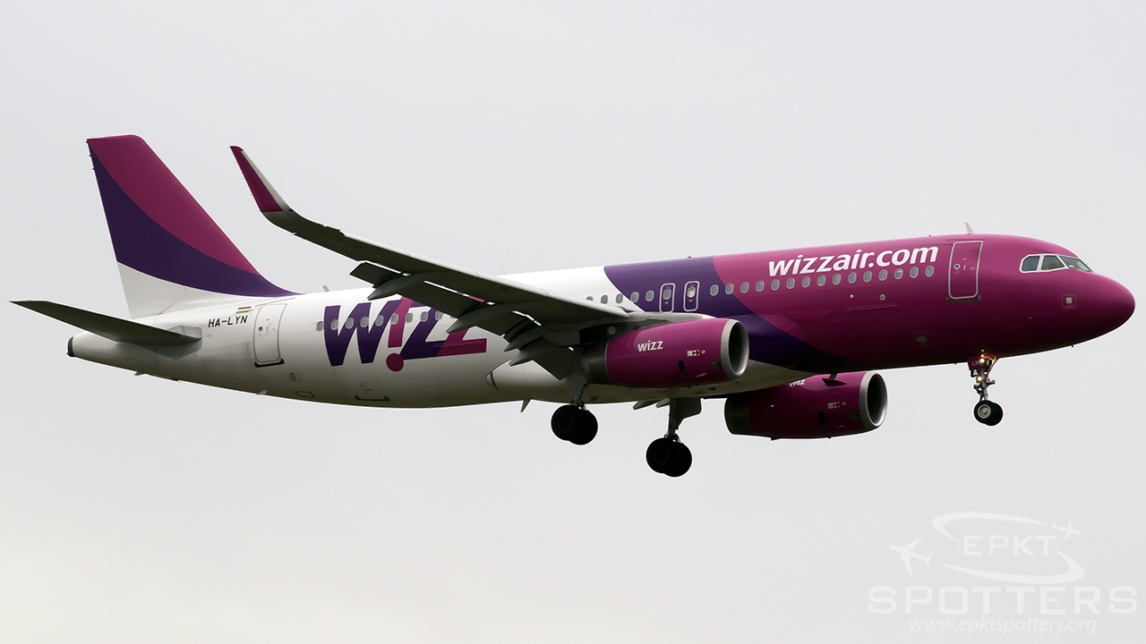 HA-LYN - Airbus A320 -232(WL) (Wizz Air) / Pyrzowice - Katowice Poland [EPKT/KTW]