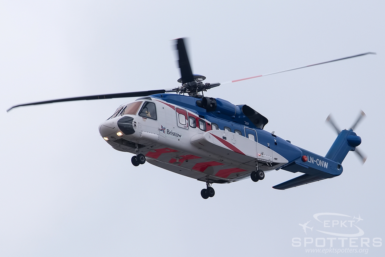 LN-ONW - Sikorsky S-92 Helibus  (Bristow Helicopters) / Sola - Stavanger Norway [ENZV/SVG ]