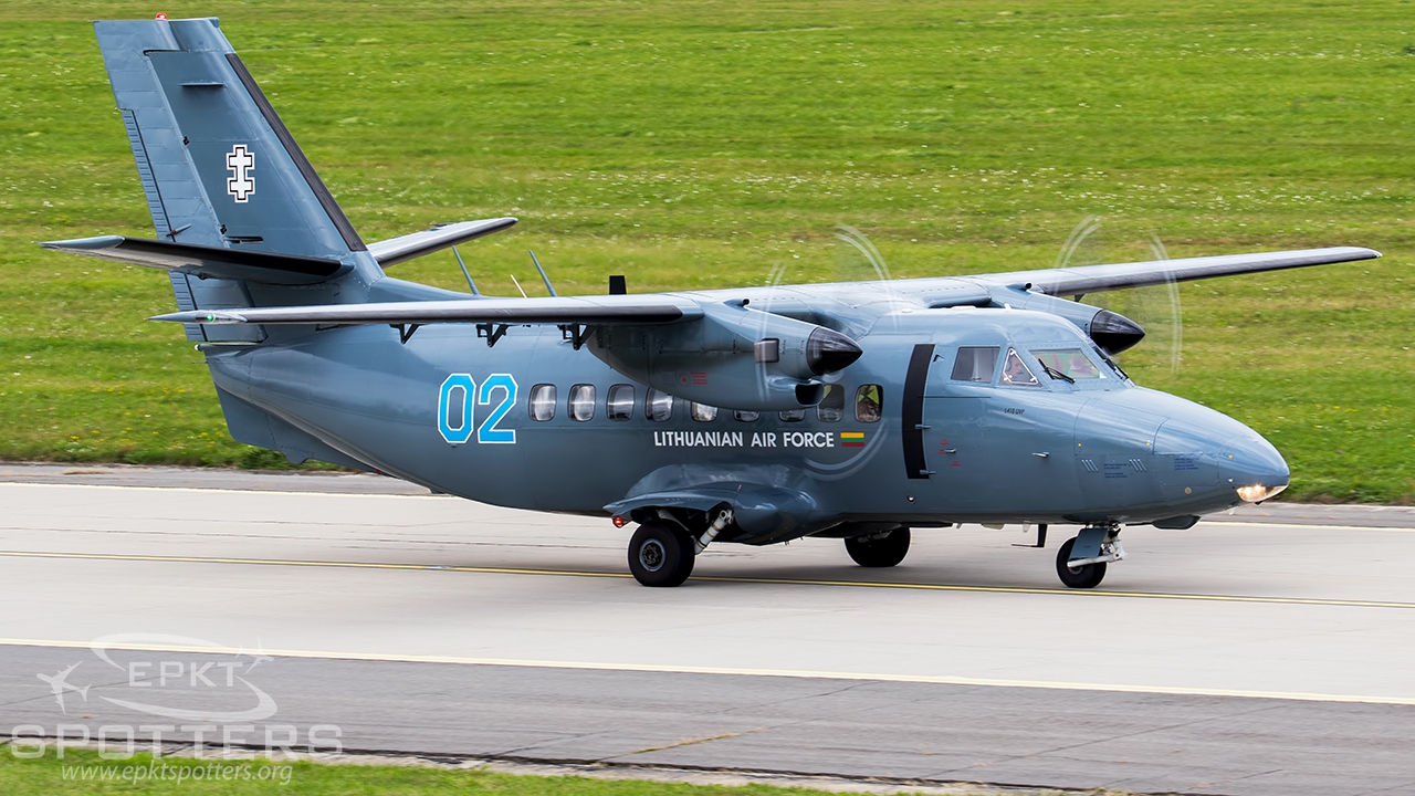 02 - Let Turbolet L-410 UVP (Lithuania - Air Force) / Leos Janacek Airport - Ostrava Czech Republic [LKMT/OSR]