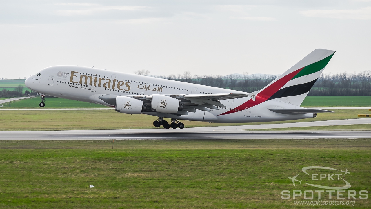 A6-EEN - Airbus A380 -861 (Emirates) / Schwechat - Vienna Austria [LOWW/VIE]