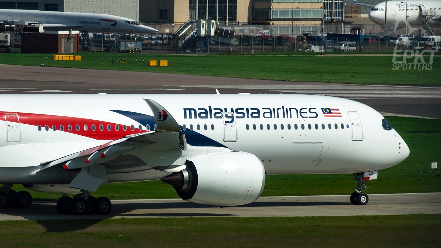 9M-MAE - Airbus A350 -941 (Malaysia Airlines) / Heathrow - London United Kingdom [EGLL/LHR]