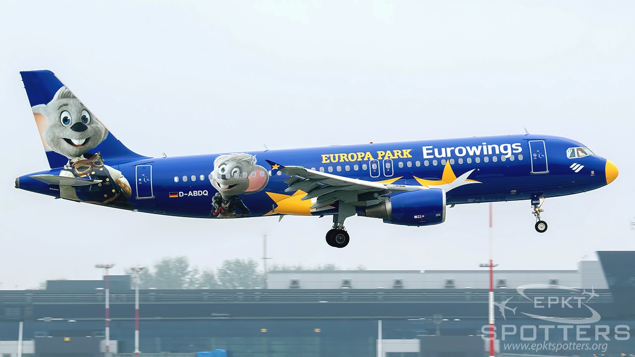 D-ABDQ - Airbus A320 -214 (Eurowings) / Balice - Krakow Poland [EPKK/KRK]