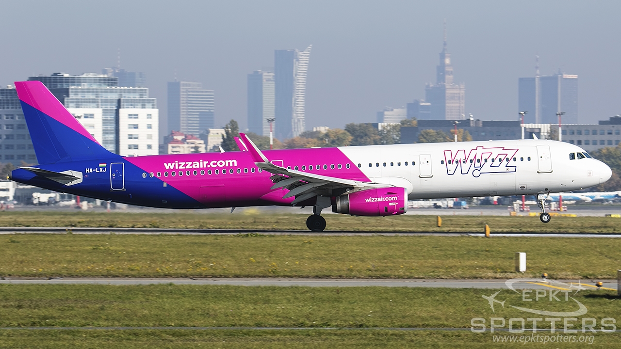 HA-LXJ - Airbus A321 -231(WL) (Wizz Air) / Chopin / Okecie - Warsaw Poland [EPWA/WAW]